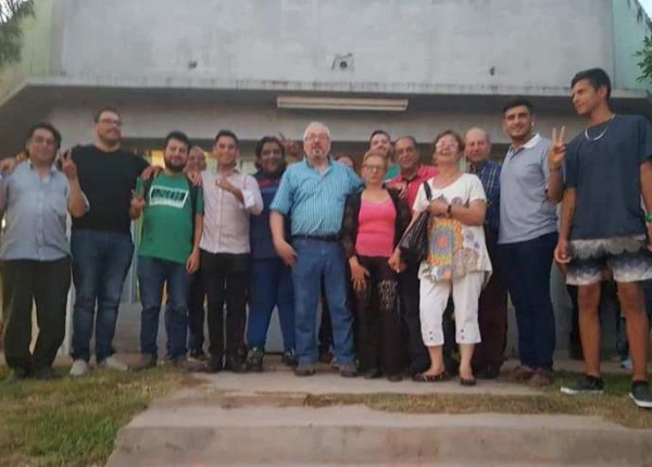 PSol Cordoba junto a Fabian Martinez